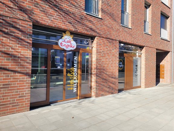 Ansicht von außen der Bäckerei Engelke