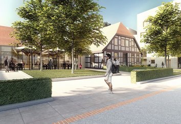 Visualisierung vom Forum 3.0 in Herrenhausen