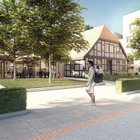 Visualisierung vom Forum 3.0 in Herrenhausen