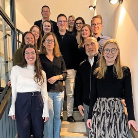 Gruppenbild der Teilnehmerinnen und Teilnehmer beim Ausbildernetzwerktreffen