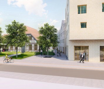 Visualisierung Bauvorhaben Projekt Forum 3.0