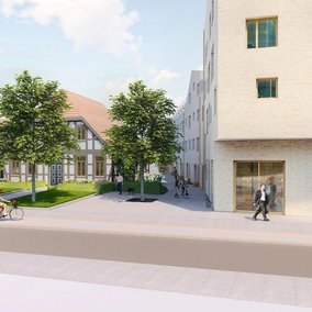 Visualisierung Bauvorhaben Projekt Forum 3.0
