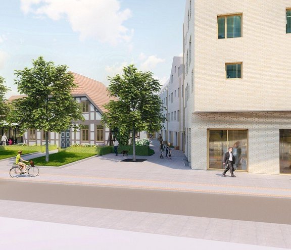 Visualisierung Bauvorhaben Projekt Forum 3.0