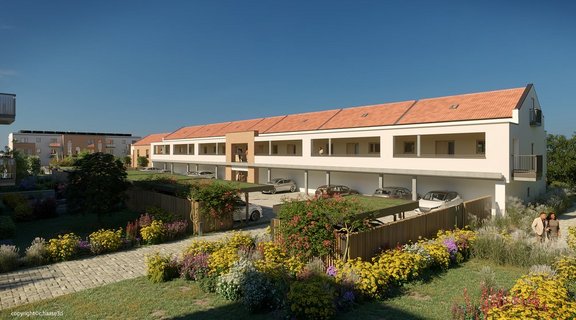 Rendering vom Neubauprojekt Godshorn