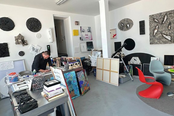 Einblick in die Galerie artlab-studio Hannover
