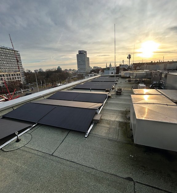 Photovoltaikanlage am Königsworther Platz