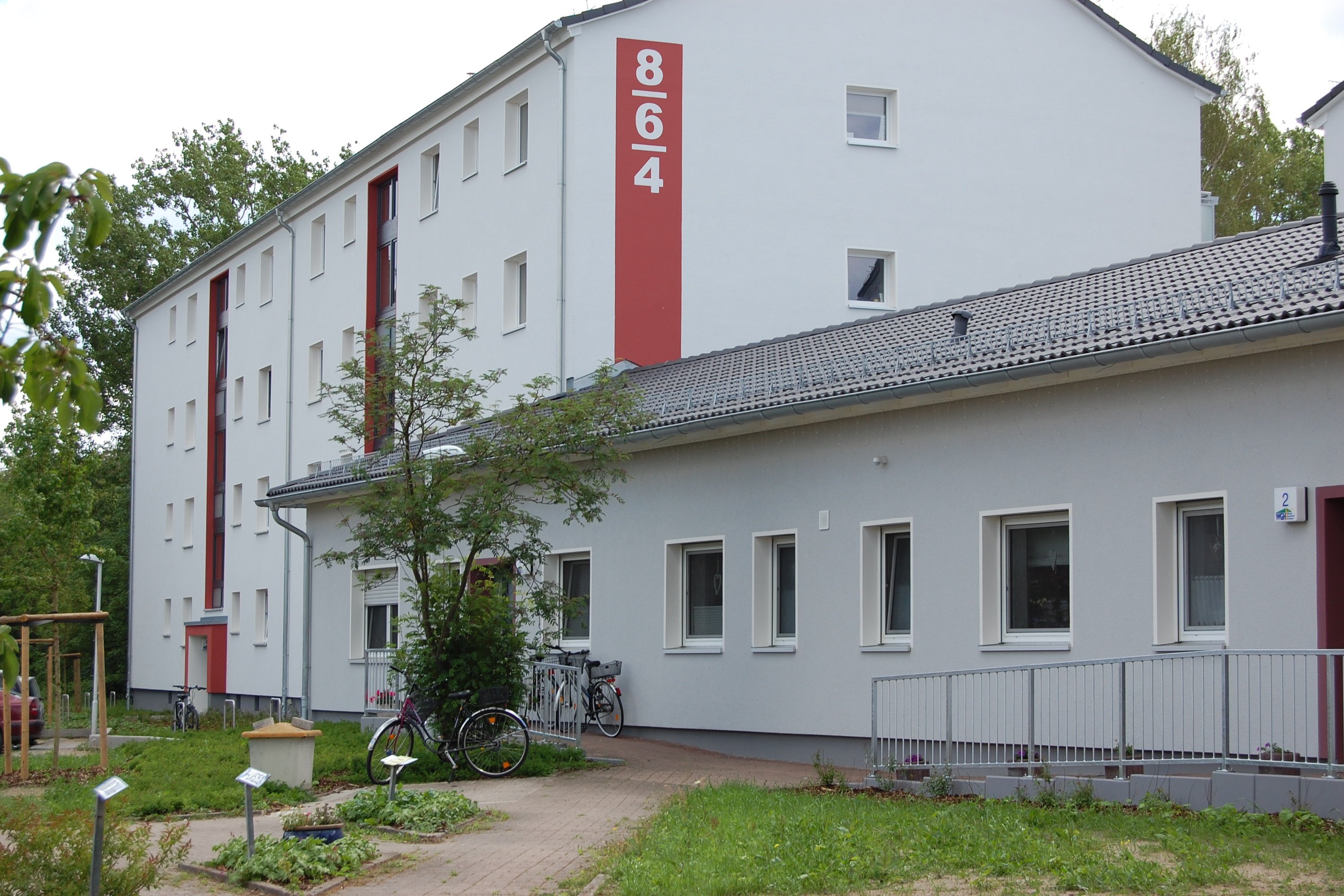 Brahmsweg 3, 5, Schubertweg 2, 4, 6, 8