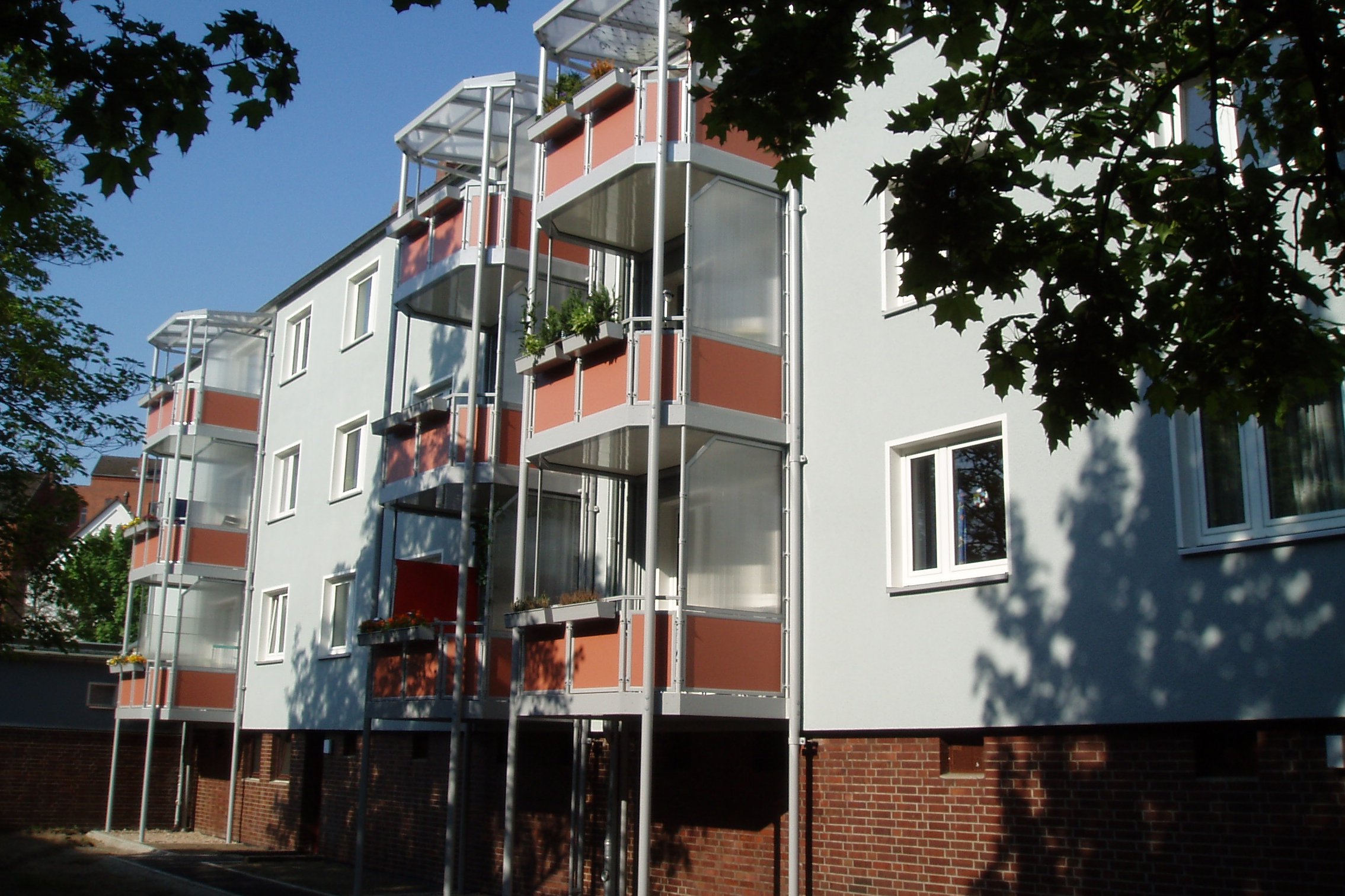 Bauvereinsweg 2, 4, Ortmannweg 1, 3, 5, 7