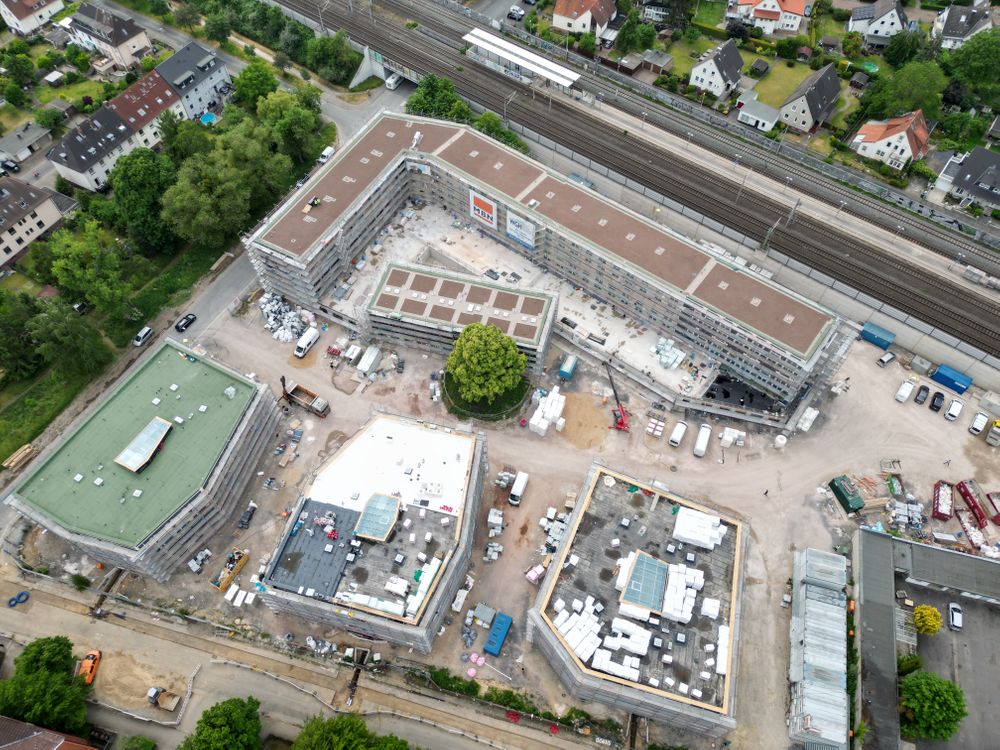 WGH-Herrenhausen: Richtfest im GI-Carrée