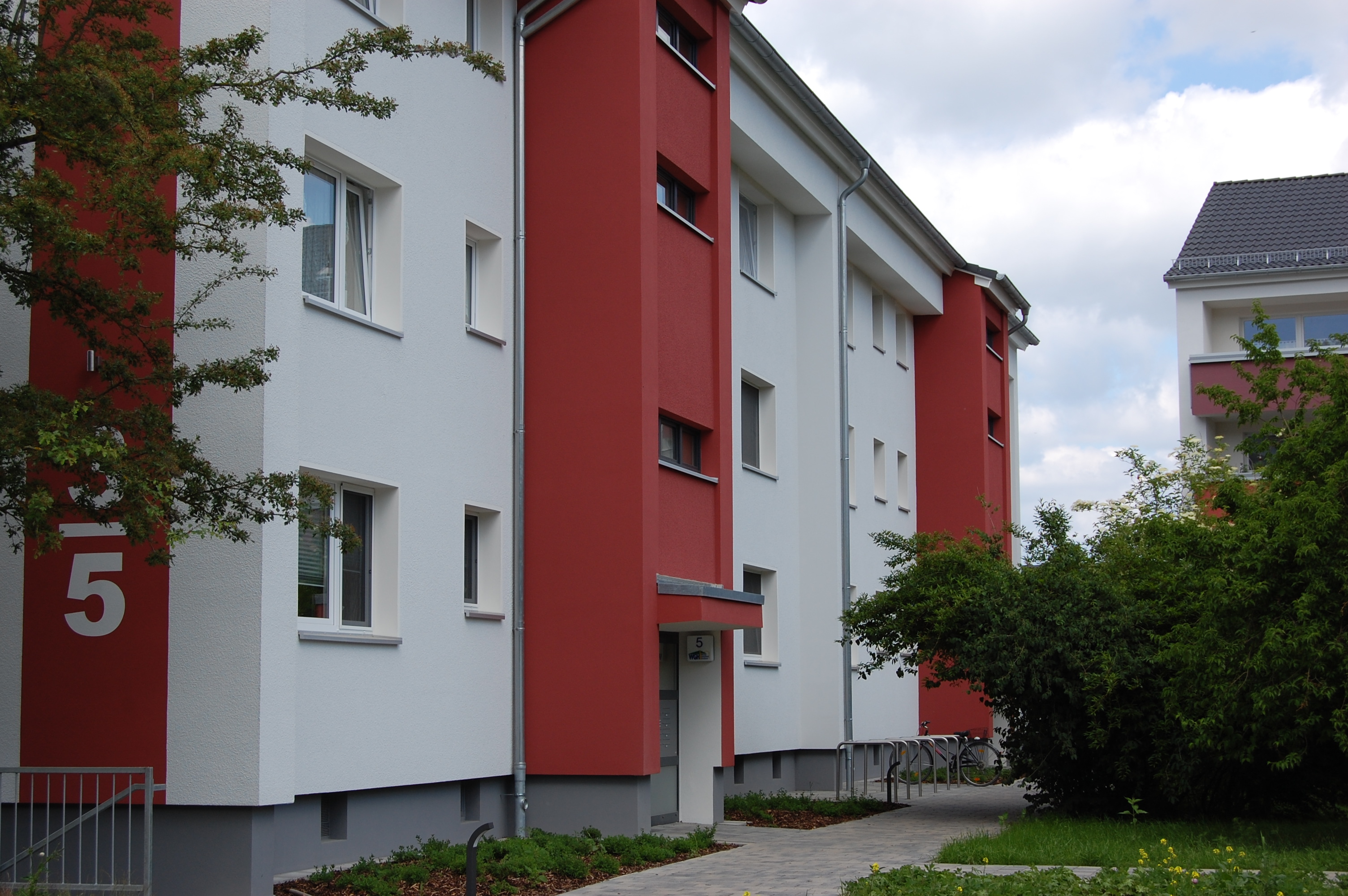 Brahmsweg 3, 5, Schubertweg 2, 4, 6, 8