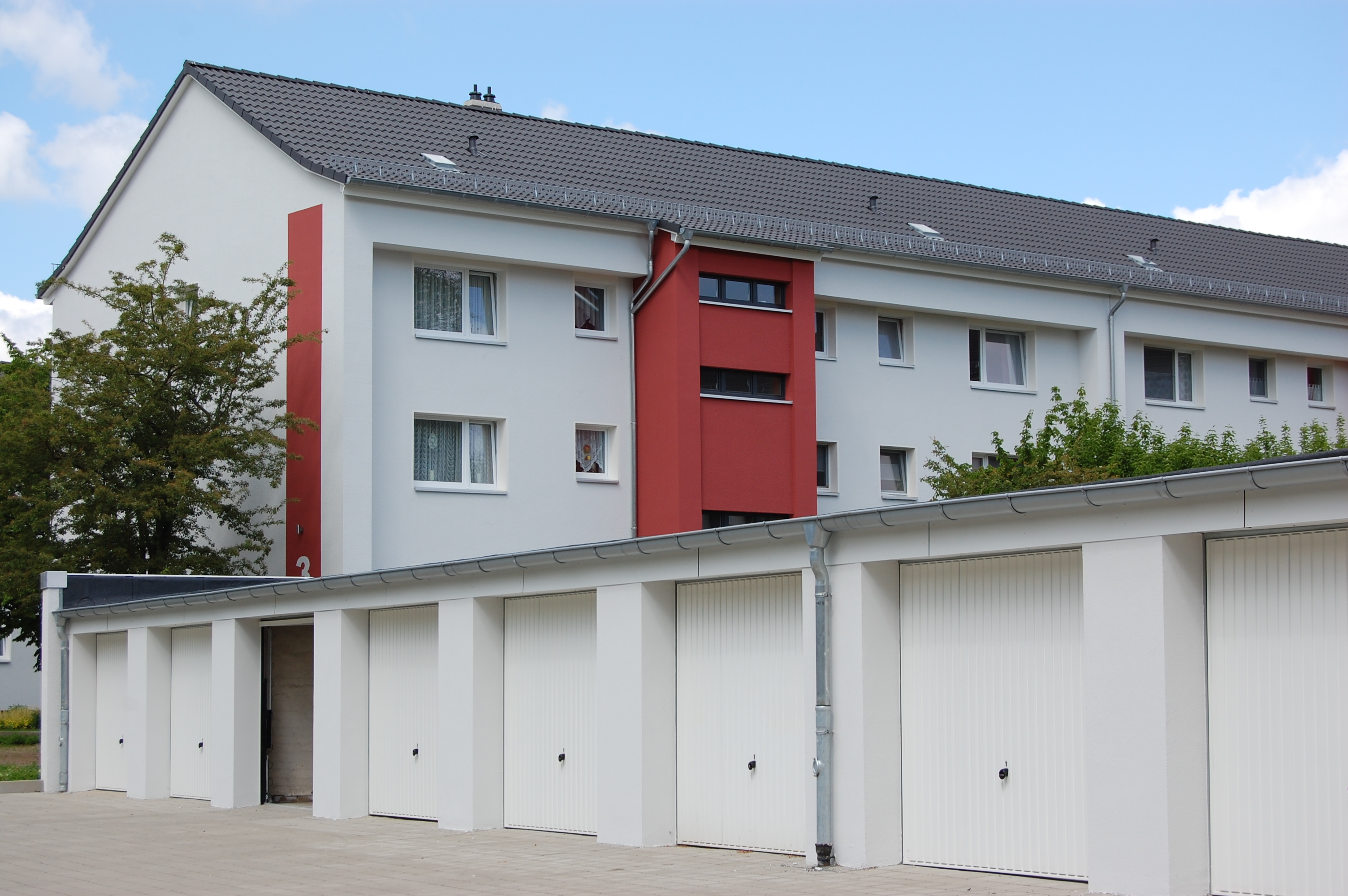 Brahmsweg 3, 5, Schubertweg 2, 4, 6, 8